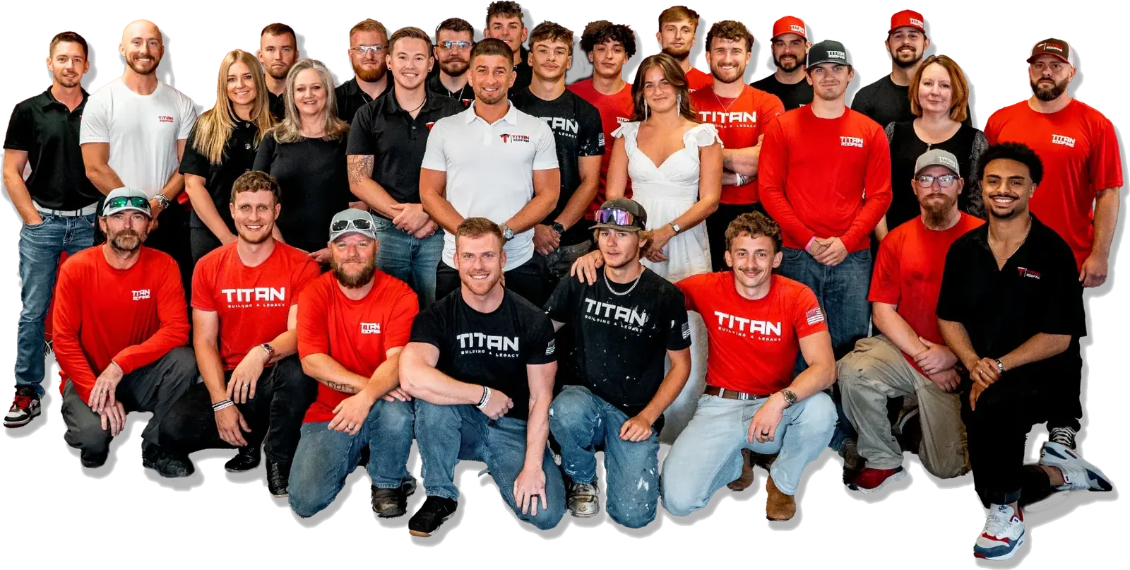 The Titan Roofing team