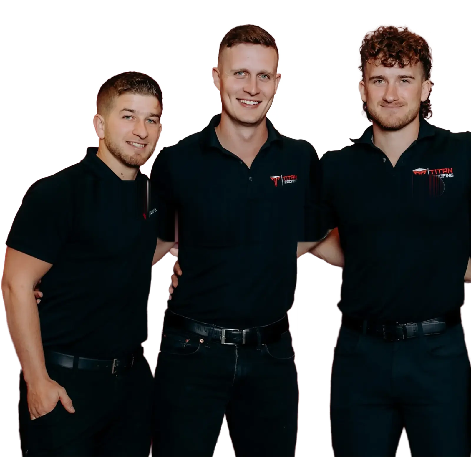 Titan Roofing owners Trey, Donavon and Scott